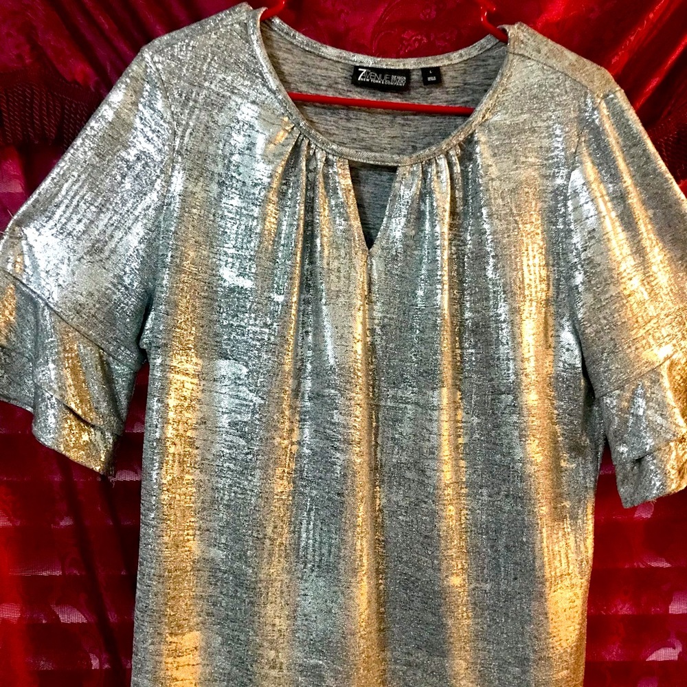 Silver Semi-formal Shirt